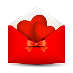 heart in the envelope N2