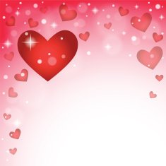 Abstract background to the Valentine's day N4