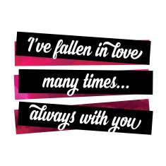 Valentine's Day poster Love quote N36