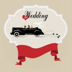 Vintage wedding background N4