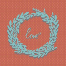 Beautiful Floral Wreath N2