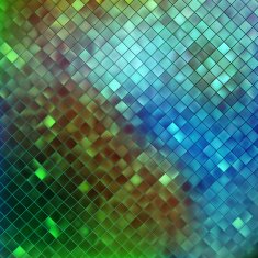 Blue glitters on a soft blurred background EPS 10 N2