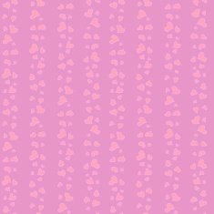 hearts different size in other color and