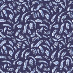 Feathers seamless pattern N19