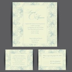 Wedding Invitation Card N97