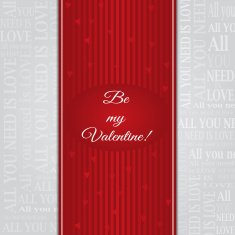 Valentine greeting card N16