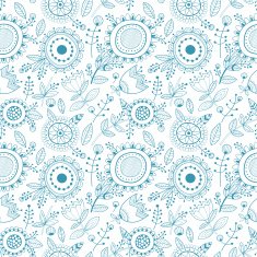 Seamless floral pattern decorative background N4