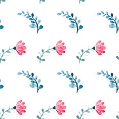 Watercolor seamless pattern N70