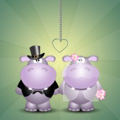 Couple of hippos spouses N3