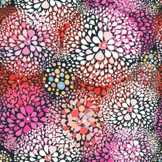 abstract floral pattern N80