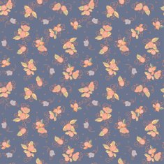 textile flower seamless pattern