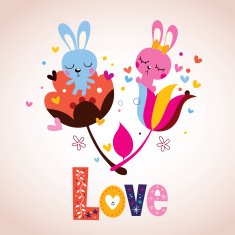 bunny characters in love N2