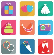 Wedding Icons N18