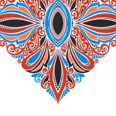 Colored Ornate Backgrounds N7