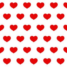 red heart pattern N4