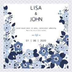 wedding invitation N128
