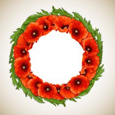 Wreath of Poppies N2