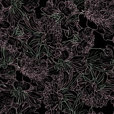 Vector seamless floral pattern N304
