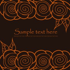 Floral background of roses N3