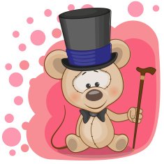 Mouse in a hat N2
