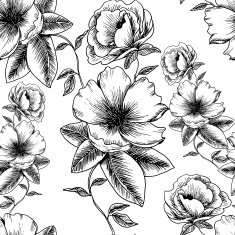 flower seamless pattern N38