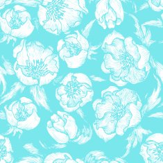 Vector seamless floral pattern N306
