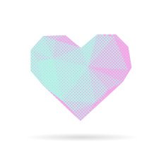 heart abstract isolated on a white backgrounds N3