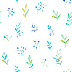 Floral Watercolor seamless pattern N25