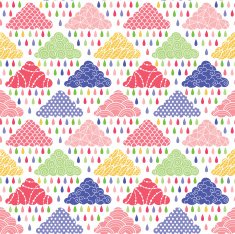 Rain seamless pattern N12