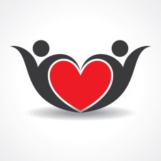 creative couple icon or happy valentine day design stock vector