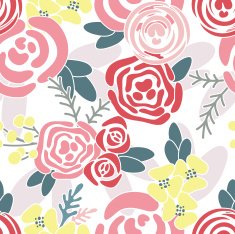 Seamless Floral Pattern N1481