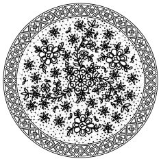 lace doily embroidery