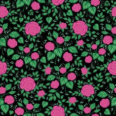 Seamless floral background N319
