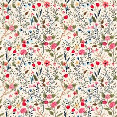 colorful adorable seamless floral pattern N6