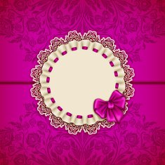 Elegant vector template for luxury invitation card N47