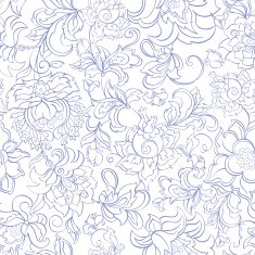 floral seamless pattern N660