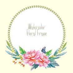 Greeting card with red dahlia N5