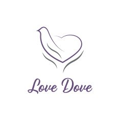 love dove vector design template N6