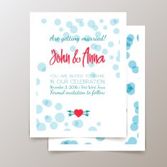 Cute fashionable cards and invitations N2