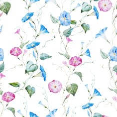 Gentle watercolor floral pattern N5
