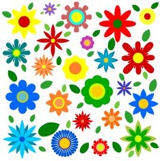 Spring Flowers - Illustration