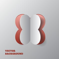 Vector abstract concept or conceptual white paper
