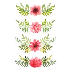 Vector watercolor collection N3