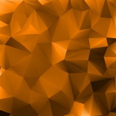 Orange triangle geometric pattern EPS 8