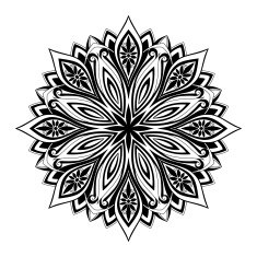 Beautiful Deco Mandala (Vector) N22