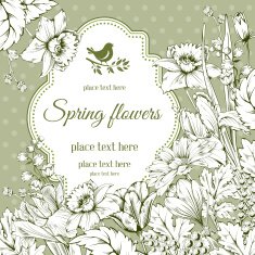 spring flowers N21