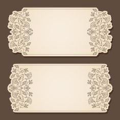 Vector set of vintage labels