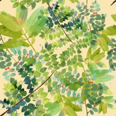 Watercolor vector spring background N24