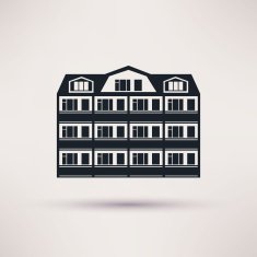 Sanatorium The building is an icon flat N2