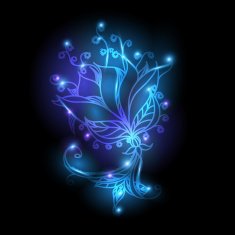 Shiny floral background for your design N2